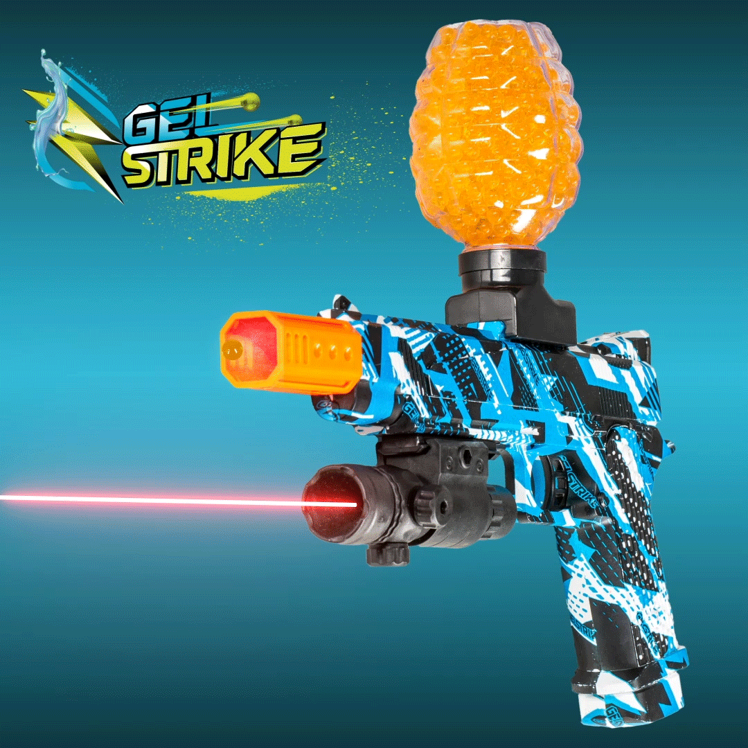Gel Strike Rapid Blaster Storm Pistol - Blue